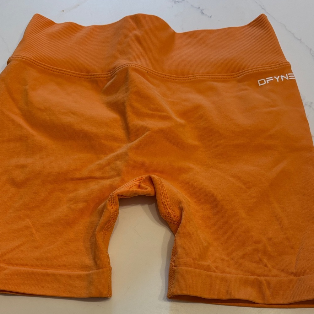 Gymshark Vibrant Orange Active Shorts